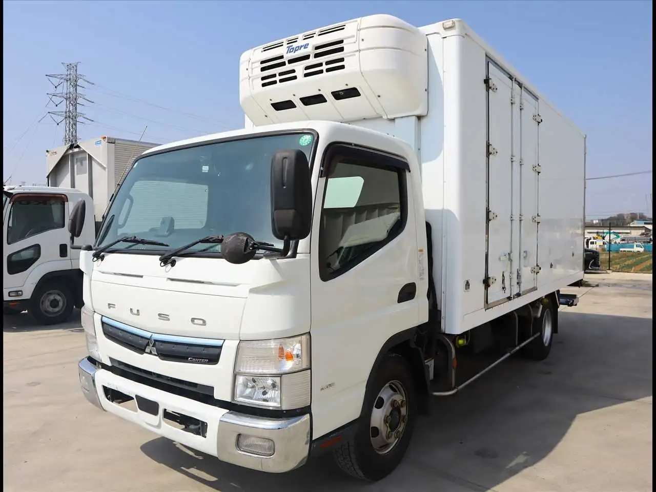 三菱 キャンター 小型 冷凍冷蔵 低温 パワーゲート の中古トラック【車両No.183457】