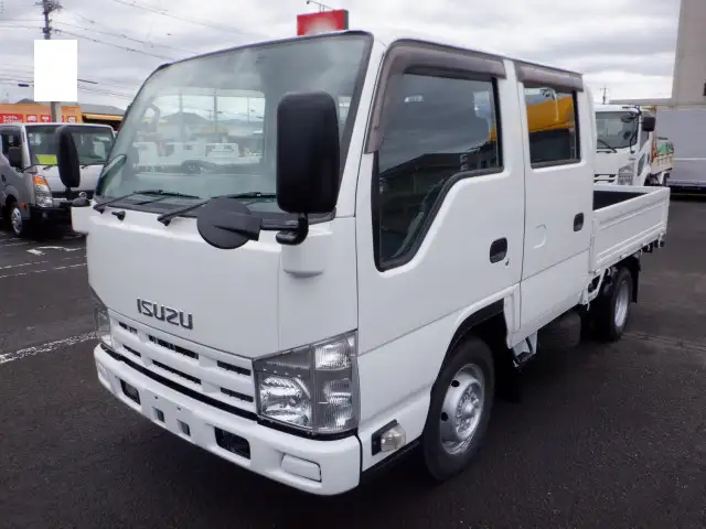 いすゞ エルフ 小型 平ボディ Wキャブ 床鉄板 の中古トラック【車両No.183499】