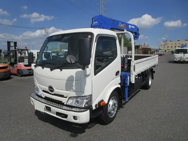 日野 デュトロ 小型 クレーン付 4段 ラジコン の中古トラック【車両No.183572】