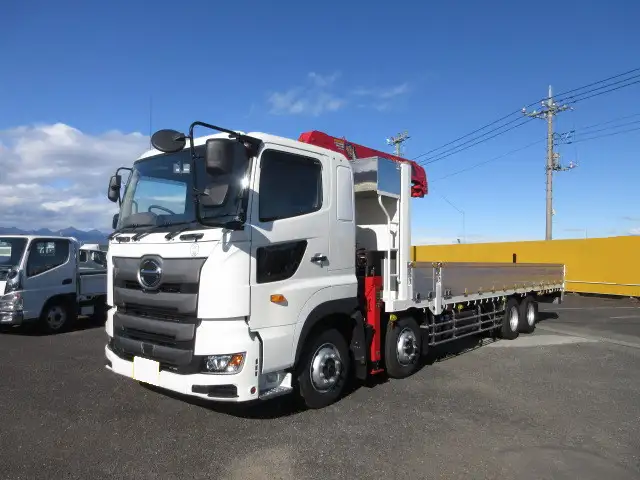 日野 プロフィア 大型 クレーン付 アルミブロック エアサス の中古トラック【車両No.183551】