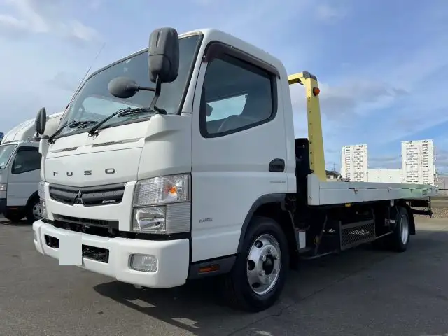 三菱 キャンター 小型 車両重機運搬 ラジコン ウインチ の中古トラック【車両No.183569】