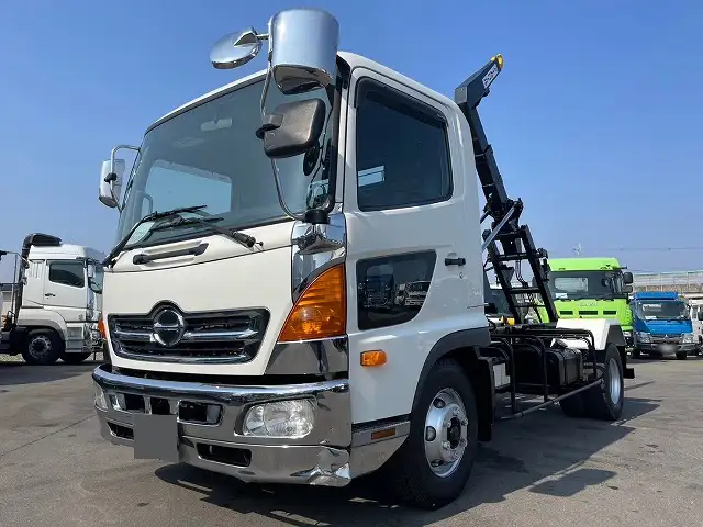 日野 レンジャー 中型/増トン アームロール ツインホイスト TKG-FC9JEAA の中古トラック【車両No.183307】
