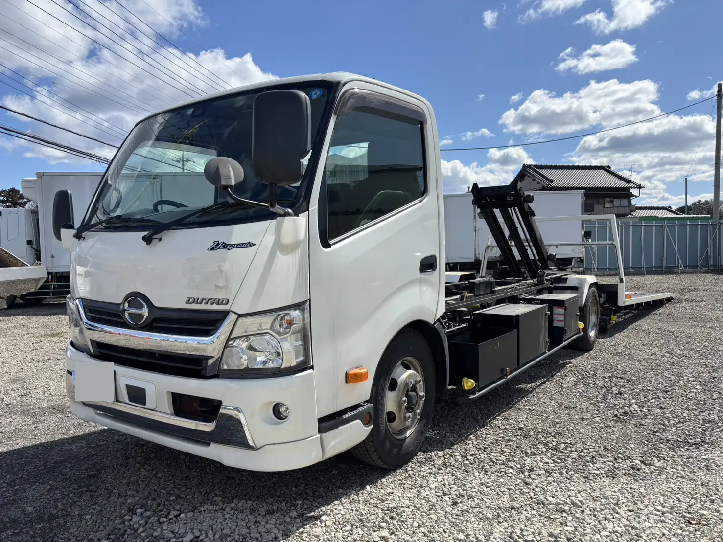 日野 デュトロ 小型 車両重機運搬 ラジコン ウインチ の中古トラック【車両No.183497】
