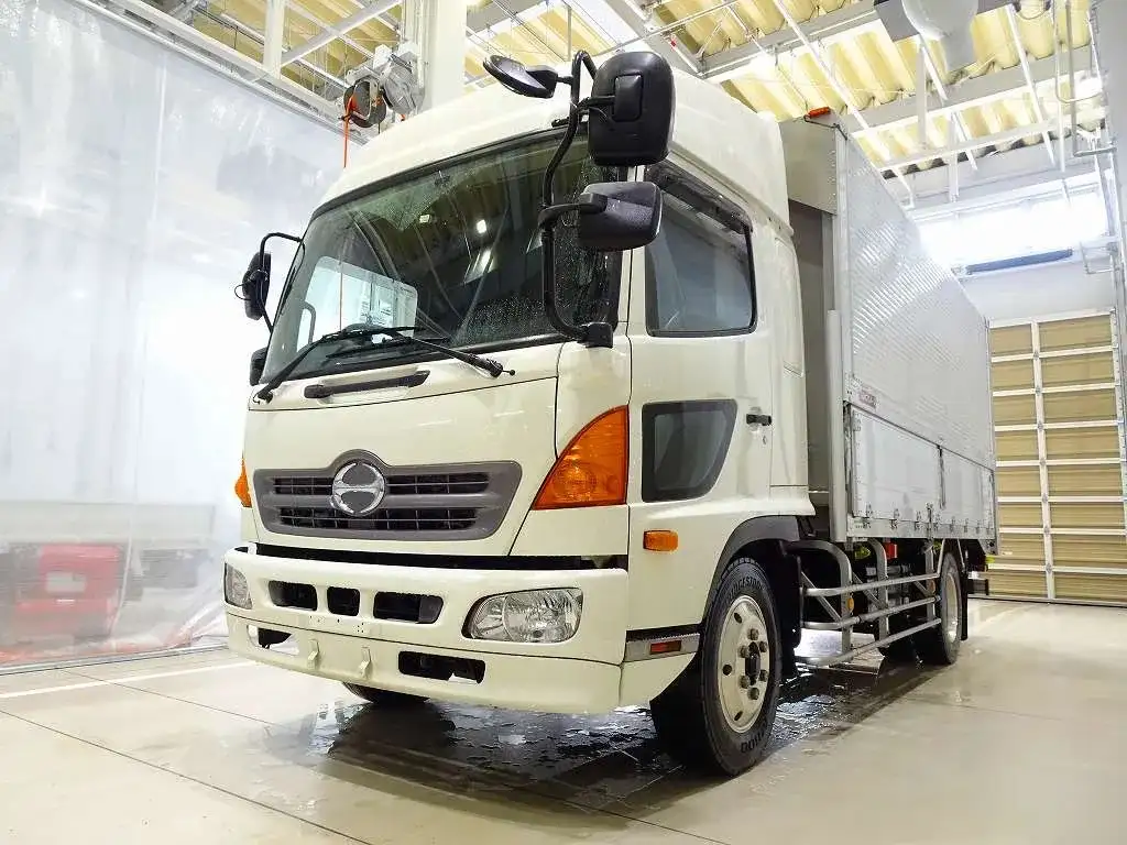 日野 レンジャー 中型/増トン ウイング パワーゲート 床鉄板 の中古トラック【車両No.183513】