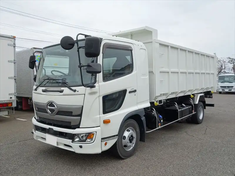 日野 レンジャー 中型/増トン ダンプ 土砂禁 ベッド の中古トラック【車両No.183607】