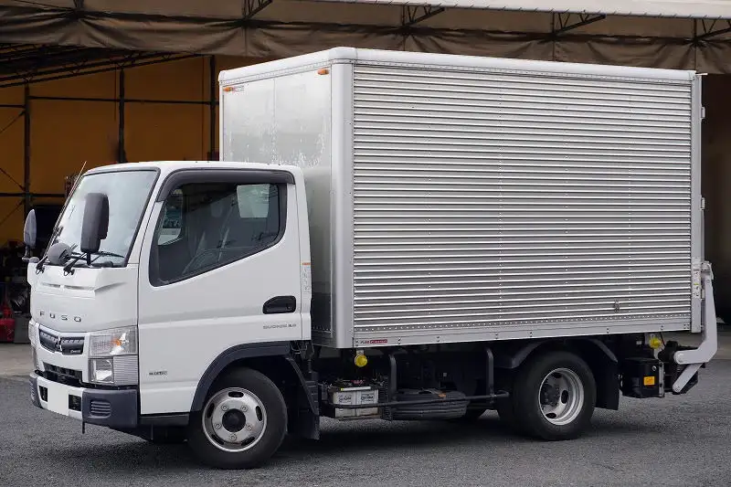 三菱 キャンター 小型 アルミバン パワーゲート TPG-FBA20 の中古トラック【車両No.183640】