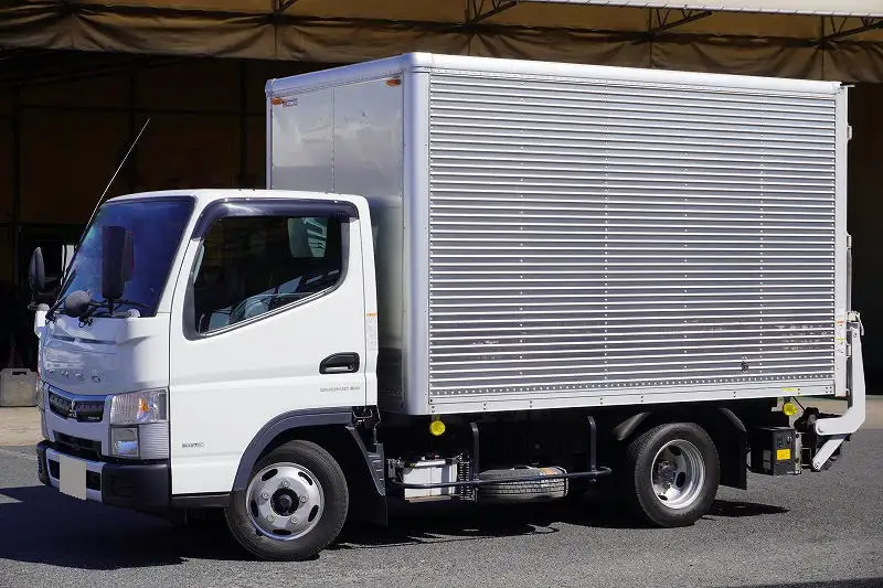 三菱 キャンター 小型 アルミバン パワーゲート TPG-FBA20 の中古トラック【車両No.183639】