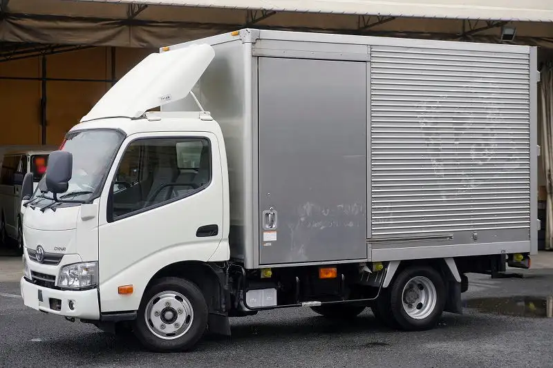 トヨタ ダイナ 小型 アルミバン サイドドア TKG-XZC605 の中古トラック【車両No.183599】