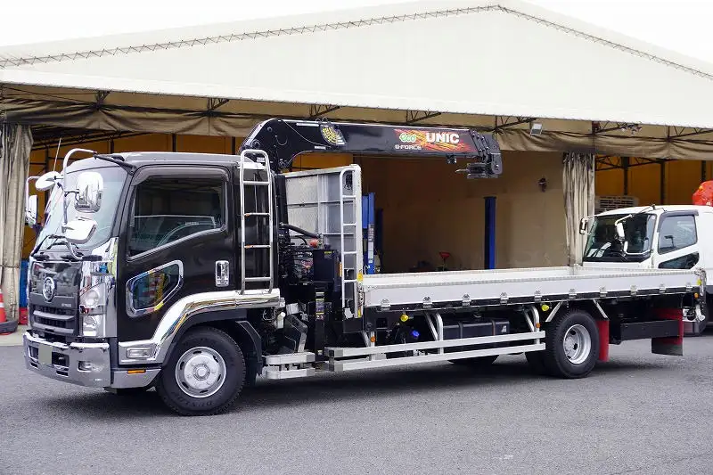 日産UD コンドル 中型/増トン クレーン付 アルミブロック 4段 の中古トラック【車両No.183628】