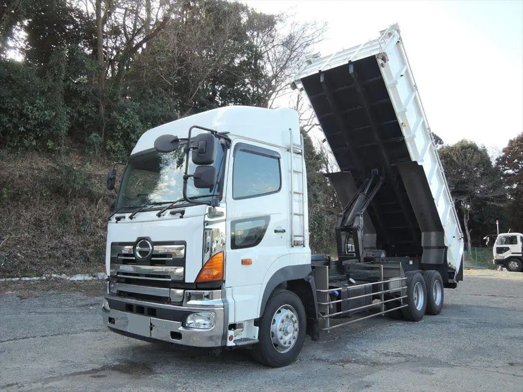 日野 プロフィア 大型 ダンプ 土砂禁 ハイルーフ の中古トラック【車両No.183660】