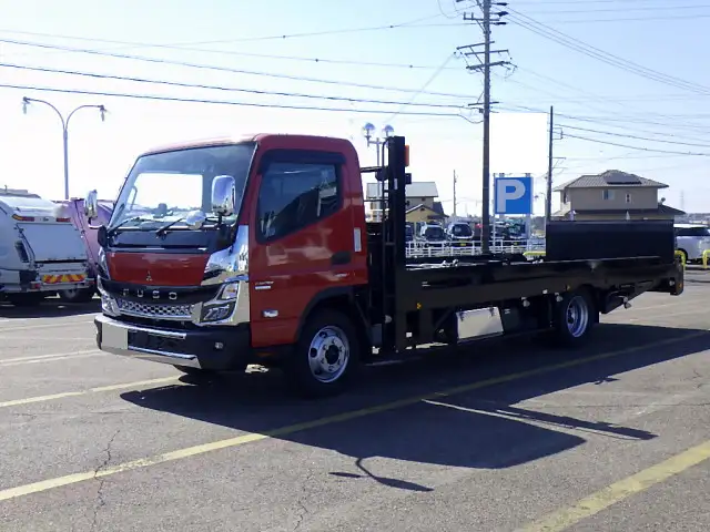 三菱 キャンター 小型 車両重機運搬 ラジコン ウインチ の中古トラック【車両No.183766】