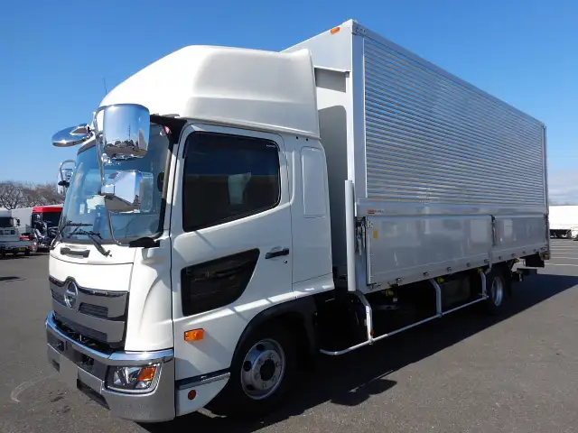 日野 レンジャー 中型/増トン ウイング パワーゲート エアサス の中古トラック【車両No.183746】