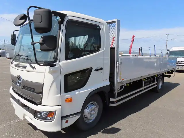 日野 レンジャー 中型/増トン 平ボディ 床鉄板 アルミブロック の中古トラック【車両No.183760】