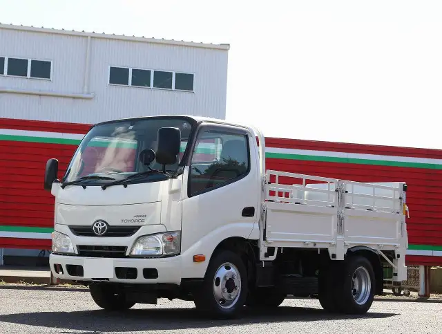 トヨタ トヨエース 小型 平ボディ パワーゲート 床鉄板 の中古トラック【車両No.183663】
