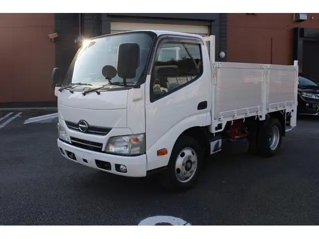 日野 デュトロ 小型 平ボディ パワーゲート 床鉄板 の中古トラック【車両No.183700】