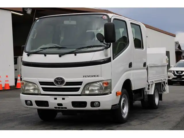 トヨタ トヨエース 小型 平ボディ Wキャブ パワーゲート の中古トラック【車両No.183676】