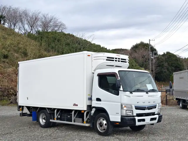 三菱 キャンター 小型 冷凍冷蔵 低温 パワーゲート の中古トラック【車両No.183789】