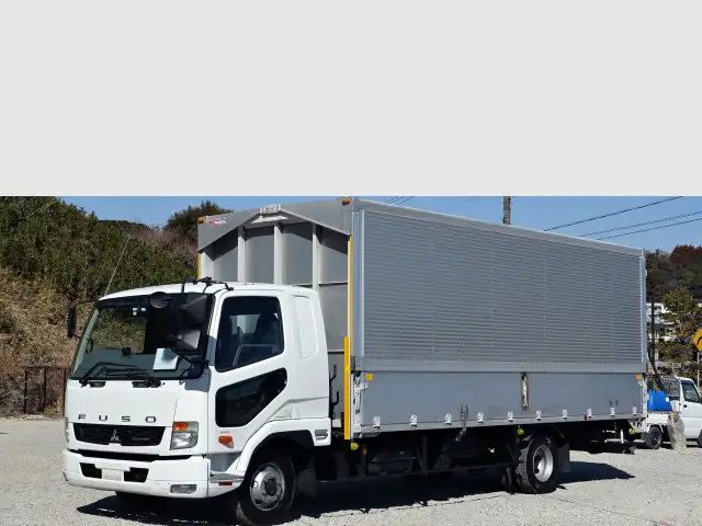 三菱 ファイター 中型/増トン ウイング ベッド TKG-FK61F の中古トラック【車両No.183795】