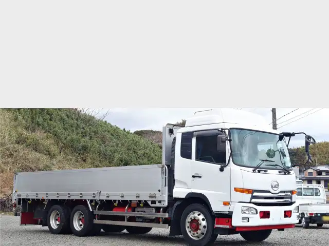 日産UD コンドル 中型/増トン 平ボディ 床鉄板 アルミブロック の中古トラック【車両No.183802】