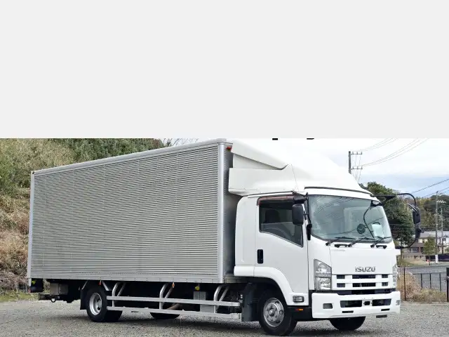 いすゞ フォワード 中型/増トン アルミバン パワーゲート ベッド の中古トラック【車両No.183811】