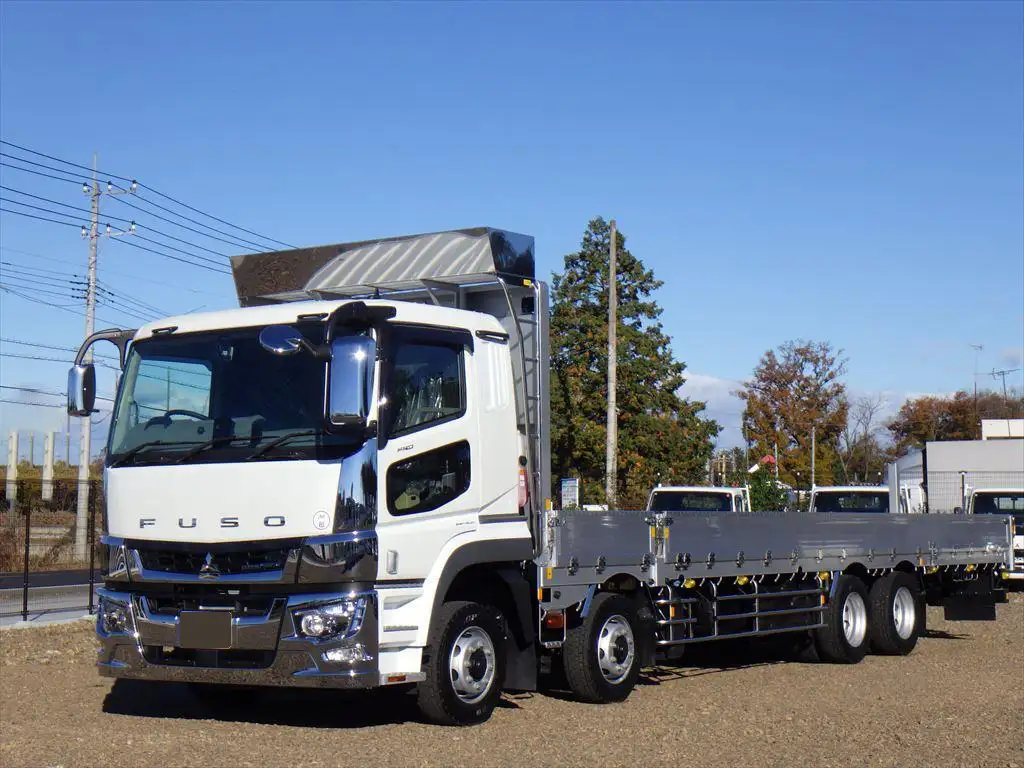 三菱 スーパーグレート 大型 平ボディ アルミブロック エアサス の中古トラック【車両No.183844】