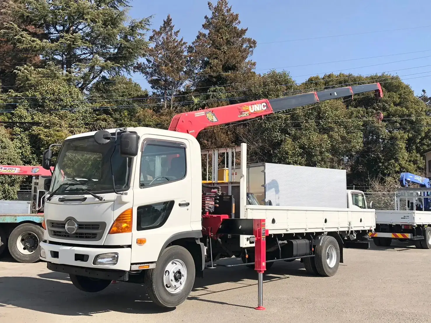 日野 レンジャー 中型/増トン クレーン付 4段 ラジコン の中古トラック【車両No.183815】