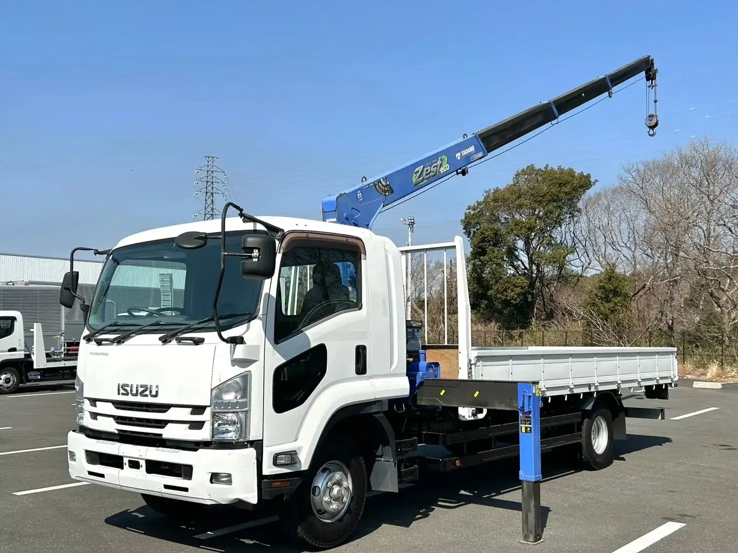 いすゞ フォワード 中型/増トン クレーン付 4段 ラジコン の中古トラック【車両No.183792】