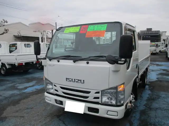 いすゞ エルフ 小型 平ボディ パワーゲート 床鉄板 の中古トラック【車両No.183882】