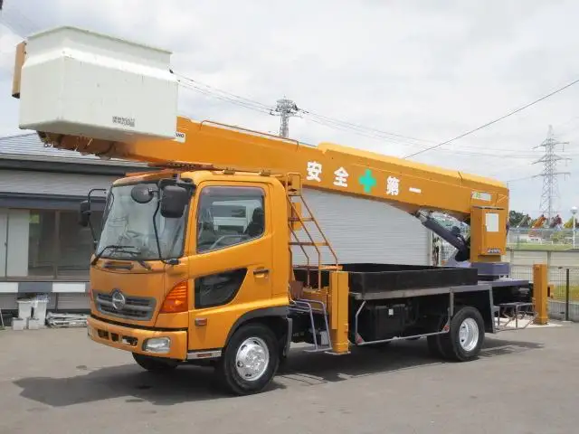 日野 レンジャー 中型/増トン 高所・建柱車 高所作業車 BDG-FC6JGWA の中古トラック【車両No.183927】