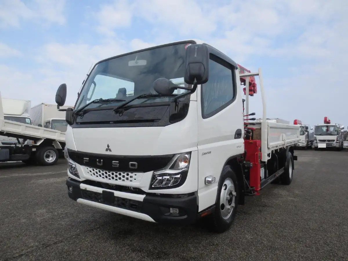 三菱 キャンター 小型 クレーン付 4段 ラジコン の中古トラック【車両No.183932】