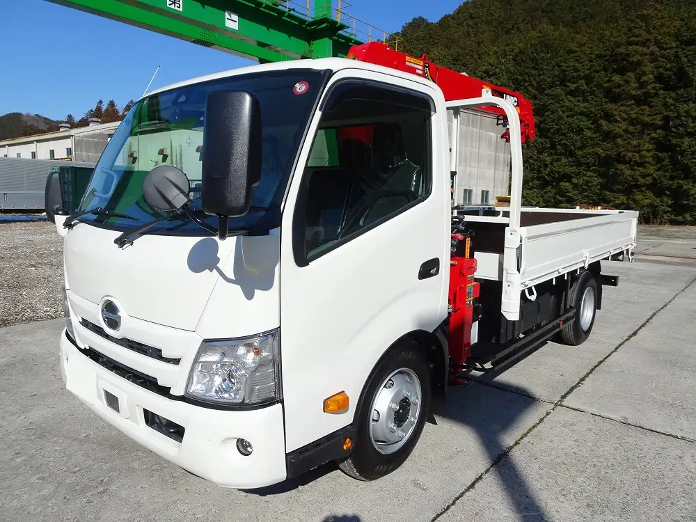 日野 デュトロ 小型 クレーン付 4段 ラジコン の中古トラック【車両No.183855】