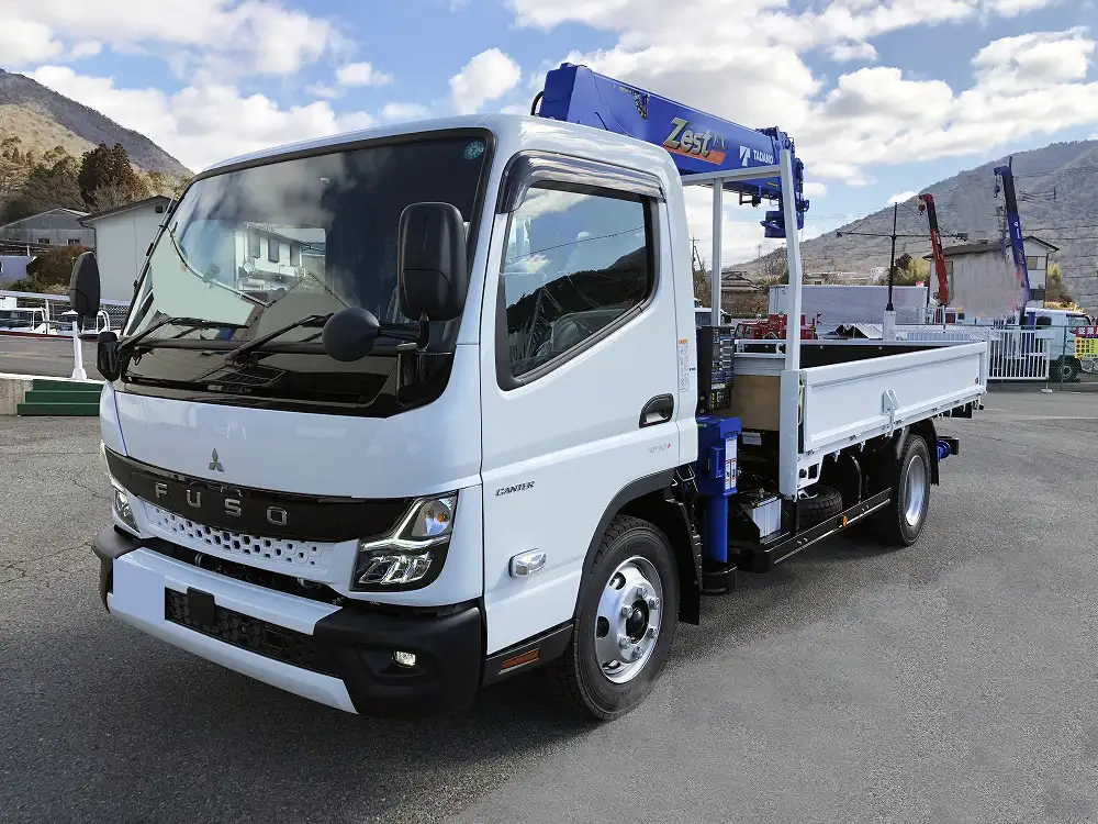 三菱 キャンター 小型 クレーン付 6段 ラジコン の中古トラック【車両No.183880】