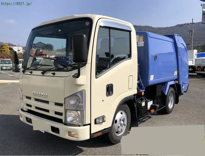 いすゞ エルフ 小型 パッカー車 巻き込み式 回転ダンプ式 の中古トラック【車両No.183875】