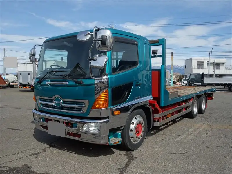 日野 レンジャー 中型/増トン 車両重機運搬 ウインチ ベッド の中古トラック【車両No.184055】