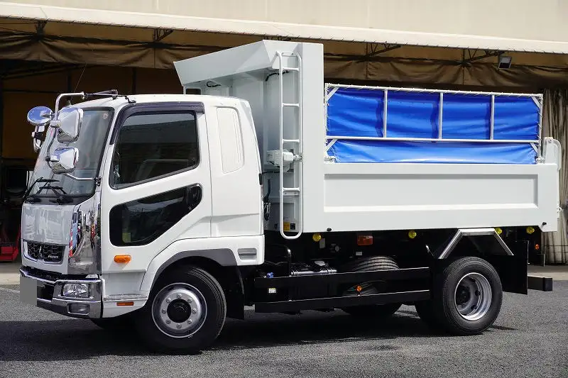 三菱 ファイター 中型/増トン ダンプ コボレーン ベッド の中古トラック【車両No.184054】