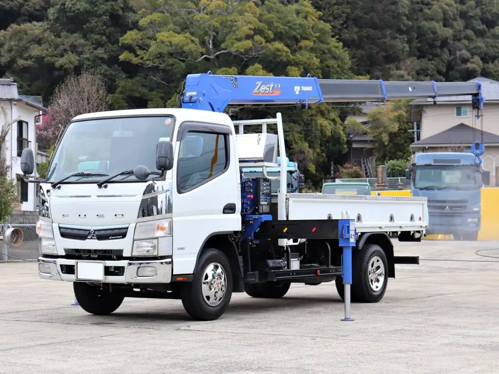 三菱 キャンター 小型 クレーン付 4段 ラジコン の中古トラック【車両No.184130】