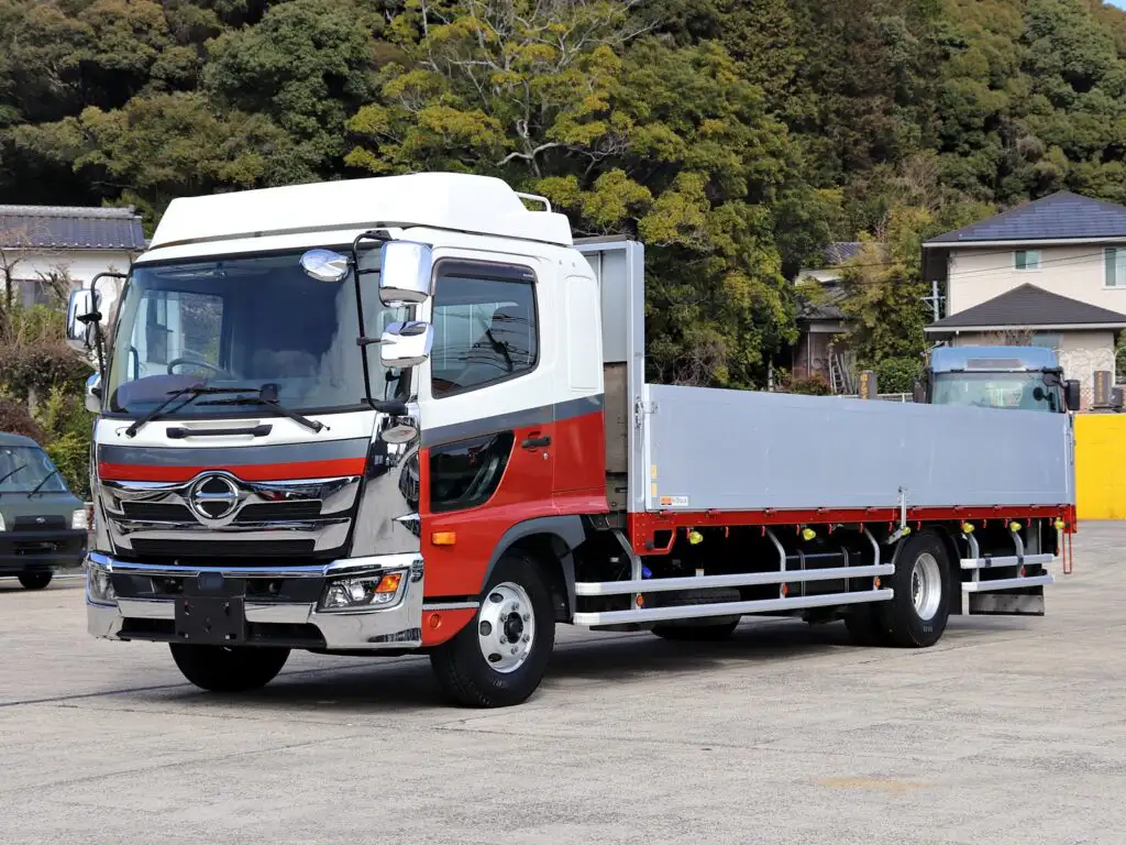 日野 レンジャー 中型/増トン 平ボディ アルミブロック エアサス の中古トラック【車両No.184129】