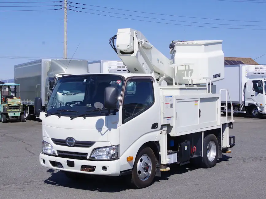 日野 デュトロ 小型 高所・建柱車 高所作業車 電工仕様 の中古トラック【車両No.184148】