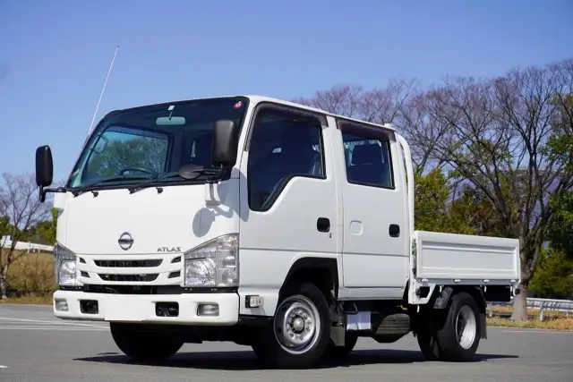日産 アトラス 小型 平ボディ Wキャブ 2RG-AHR88A の中古トラック【車両No.184212】