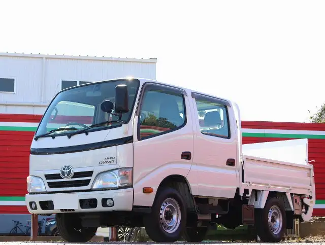 トヨタ ダイナ 小型 平ボディ Wキャブ パワーゲート の中古トラック【車両No.184209】