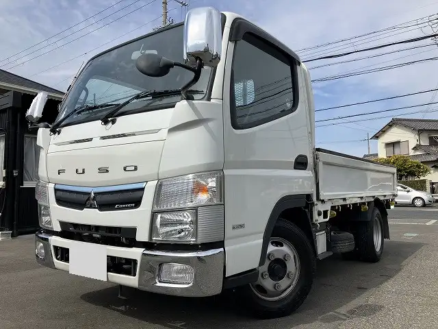 三菱 キャンター 小型 平ボディ 床鉄板 TPG-FBA20 の中古トラック【車両No.184183】