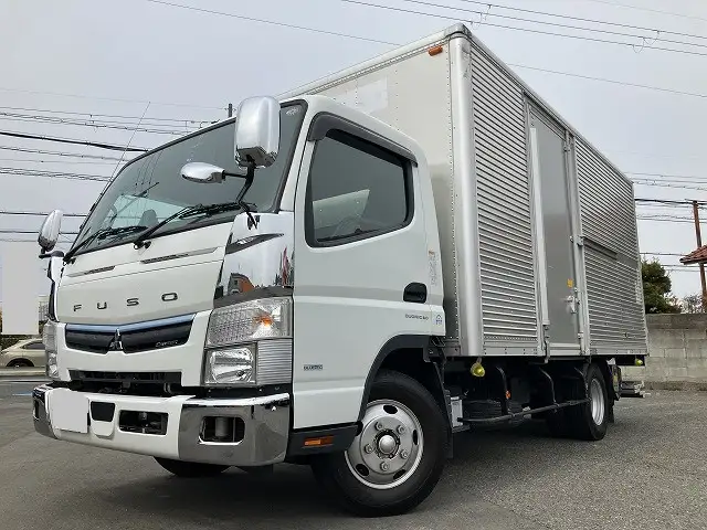 三菱 キャンター 小型 アルミバン パワーゲート サイドドア の中古トラック【車両No.184177】