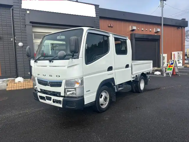 三菱 キャンター 小型 平ボディ Wキャブ  の中古トラック【車両No.184156】