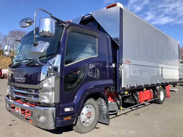 いすゞ フォワード 中型/増トン ウイング パワーゲート ベッド の中古トラック【車両No.184181】