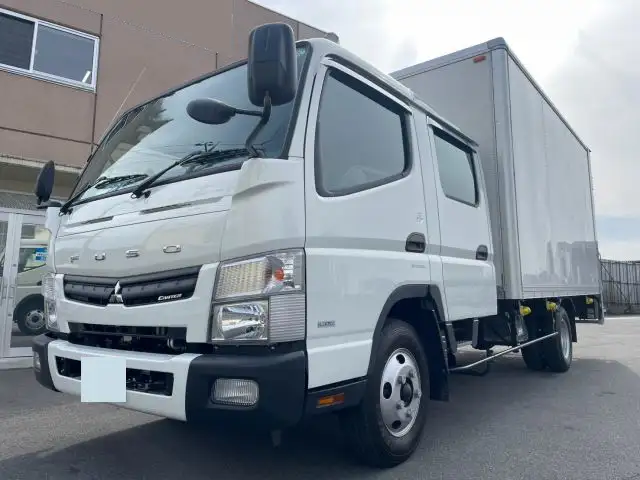 三菱 キャンター 小型 アルミバン Wキャブ パワーゲート の中古トラック【車両No.183978】