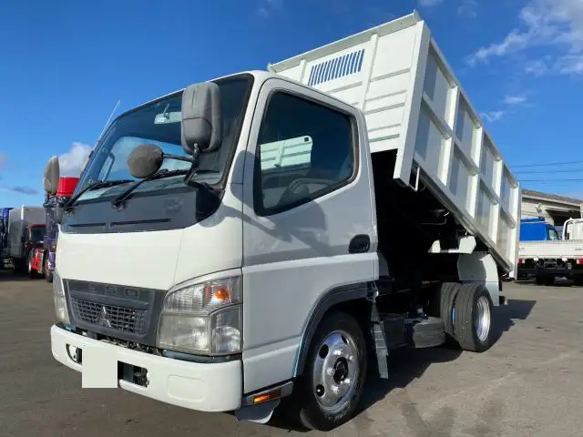 三菱 キャンター 小型 ダンプ 土砂禁 BKG-FE71BSD の中古トラック【車両No.184259】