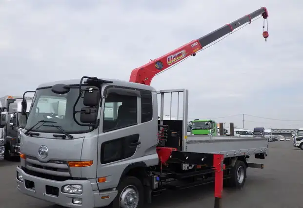 日産UD コンドル 中型/増トン クレーン付 床鉄板 アルミブロック の中古トラック【車両No.184260】