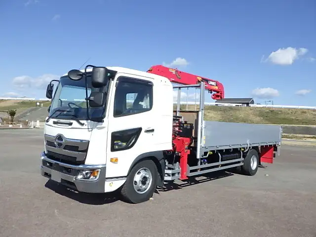 日野 レンジャー 中型/増トン クレーン付 アルミブロック 4段 の中古トラック【車両No.184292】