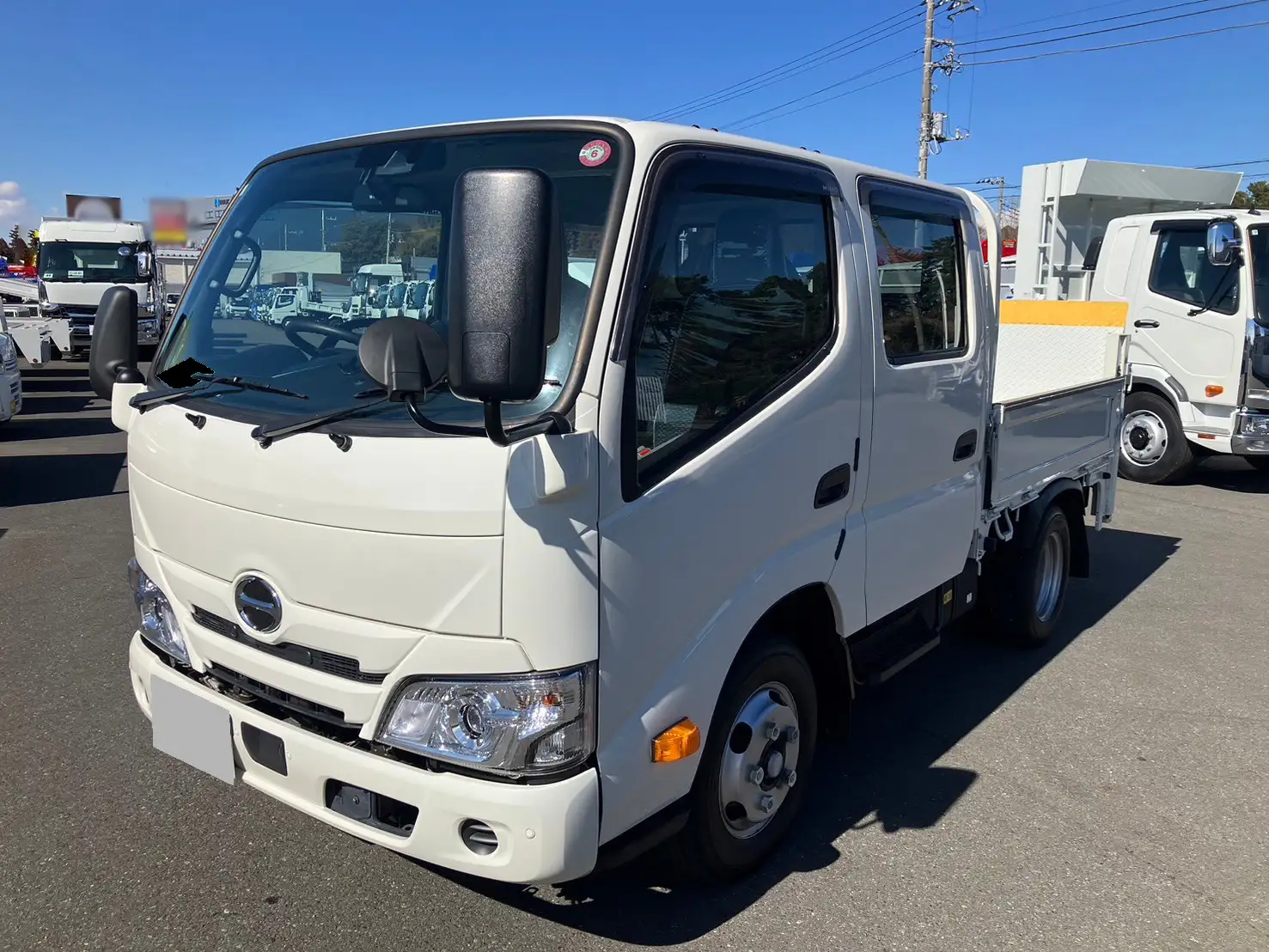 日野 デュトロ 小型 平ボディ Wキャブ パワーゲート の中古トラック【車両No.184295】
