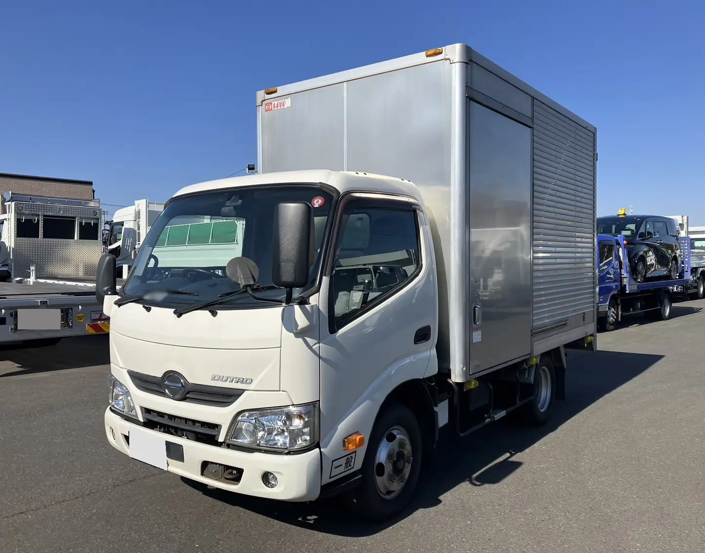 日野 デュトロ 小型 アルミバン サイドドア 3枚観音 の中古トラック【車両No.184300】